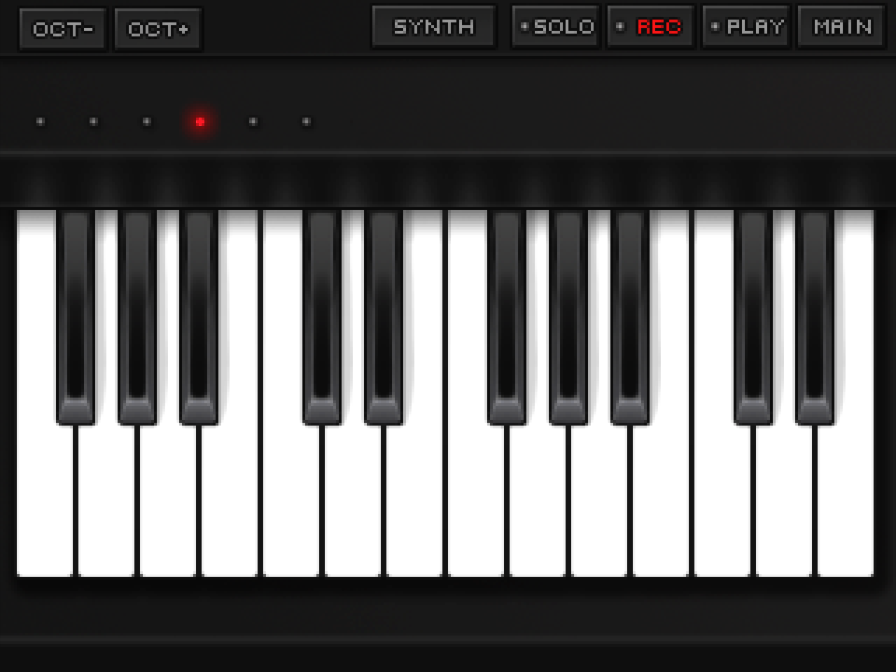 KORG DSN-12 step sequencer: a 16-step grid with notes on a piano roll